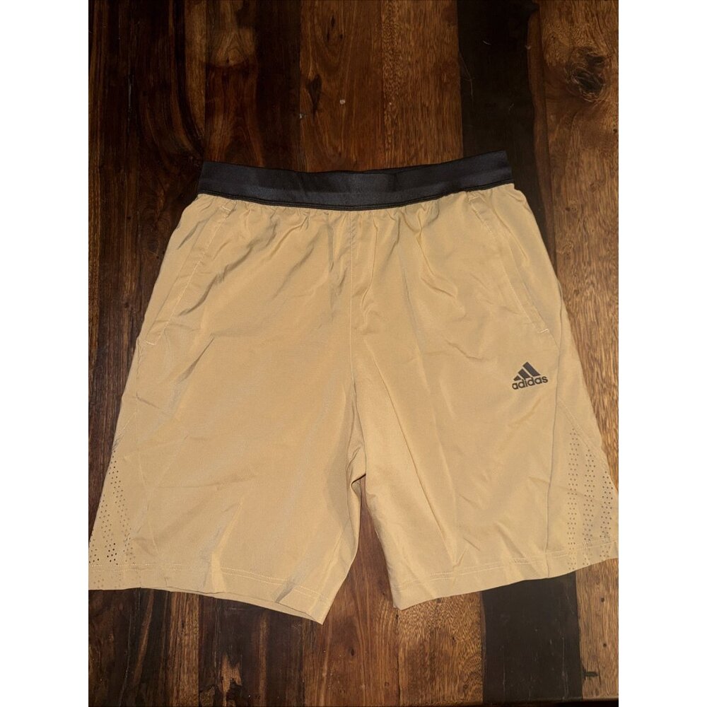 Adidas Axis 22 Shorts Lot 2 Men’s M Sand Pink 9" Gym Training Athletic - Picture 4 of 15